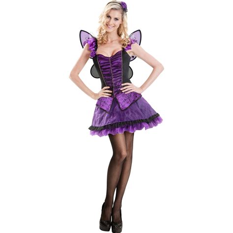 purple fairy costume adult